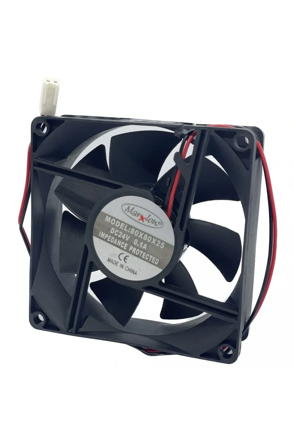 IC-216A Kare Fan 80x80x25mm 24V DC 2 Kablo