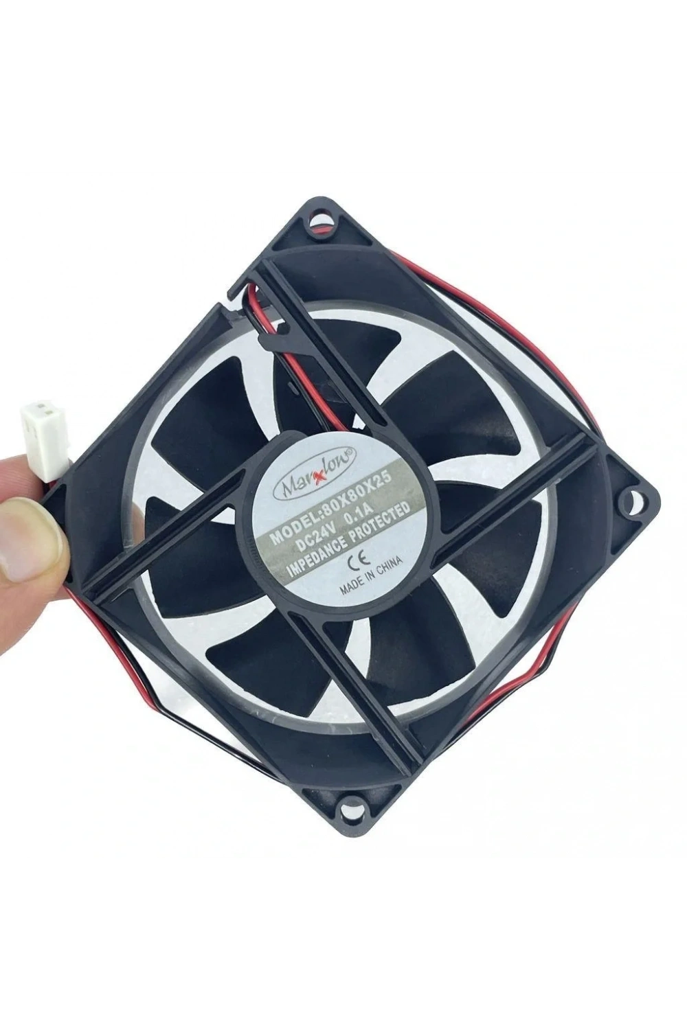 IC-216A Kare Fan 80x80x25mm 24V DC 2 Kablo