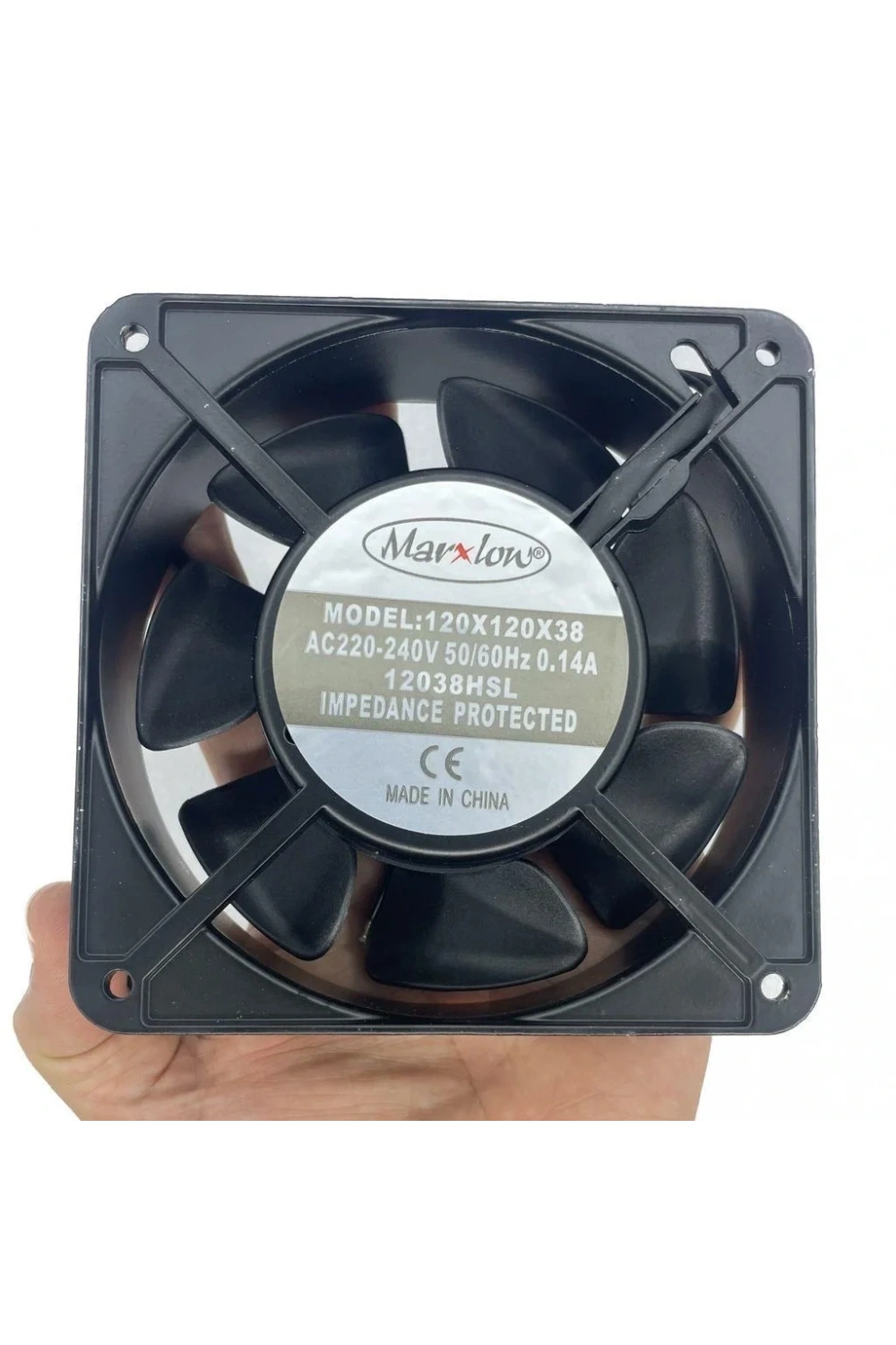 IC-217 Kare Fan 120x120x38mm 220V AC