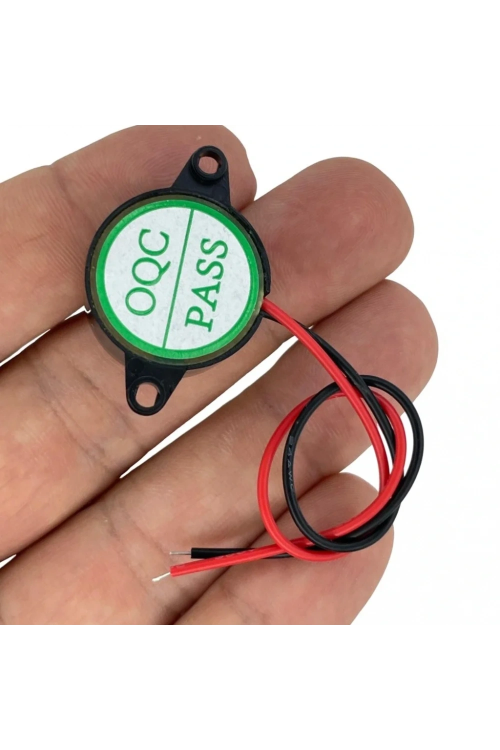 IC-221 Kablolu Buzzer Devreli Piezo 12-24V DC 23mm