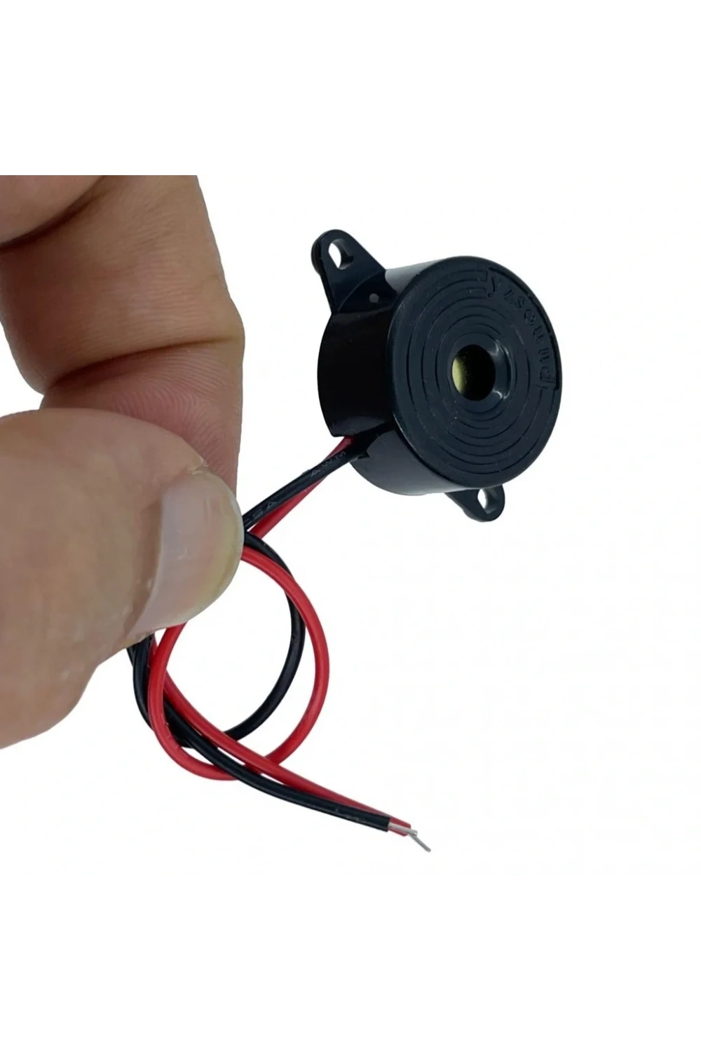 IC-221 Kablolu Buzzer Devreli Piezo 12-24V DC 23mm