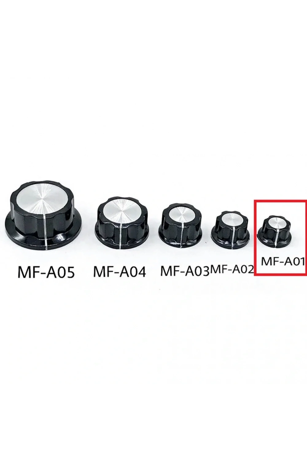 IC-222A Vidalı Potansiyometre Düğmesi Pot Başlığı MF-A03