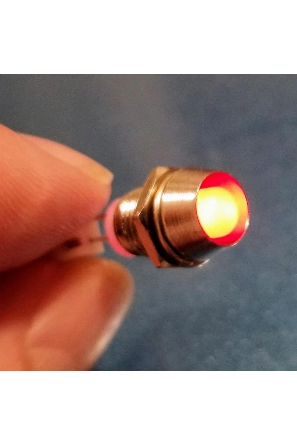 IC-224 Led Soketi 5mm Metal