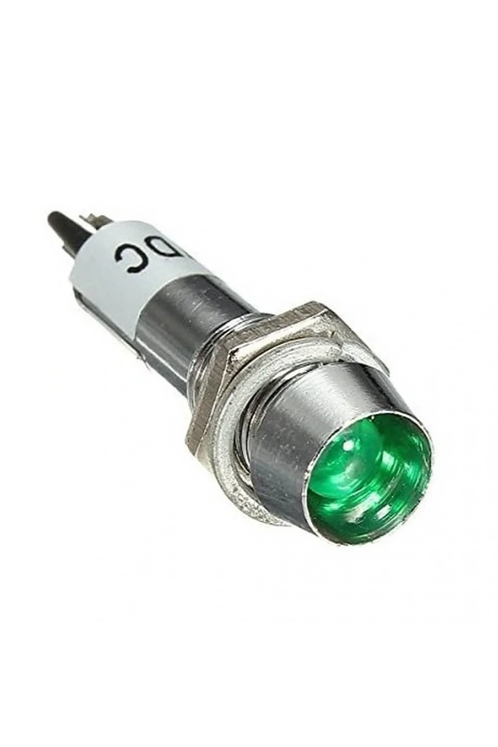IC-225 8mm Sinyal Lambası Metal 220V Yeşil
