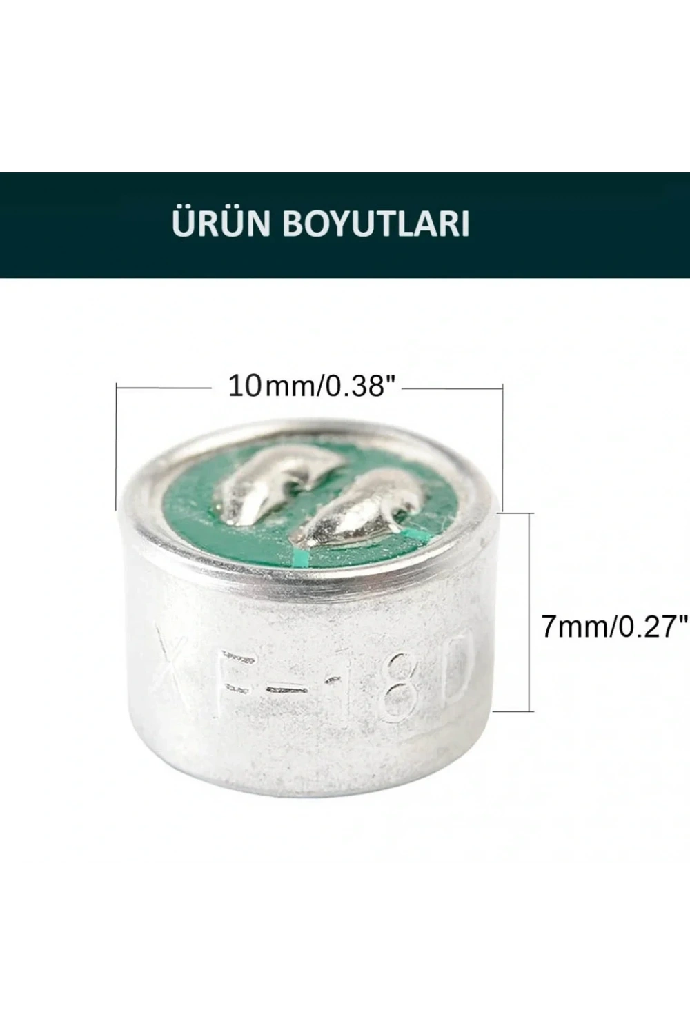 IC-229 Mikrofon Kapsülü 10x7mm 1 Adet
