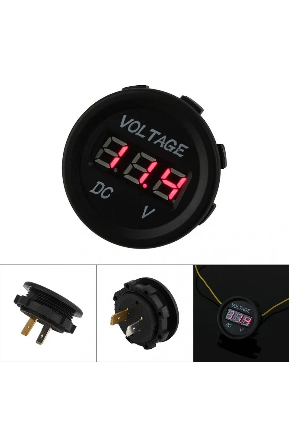 IC-230D Dijital Voltmetre Pano Tip 28mm 6-32V