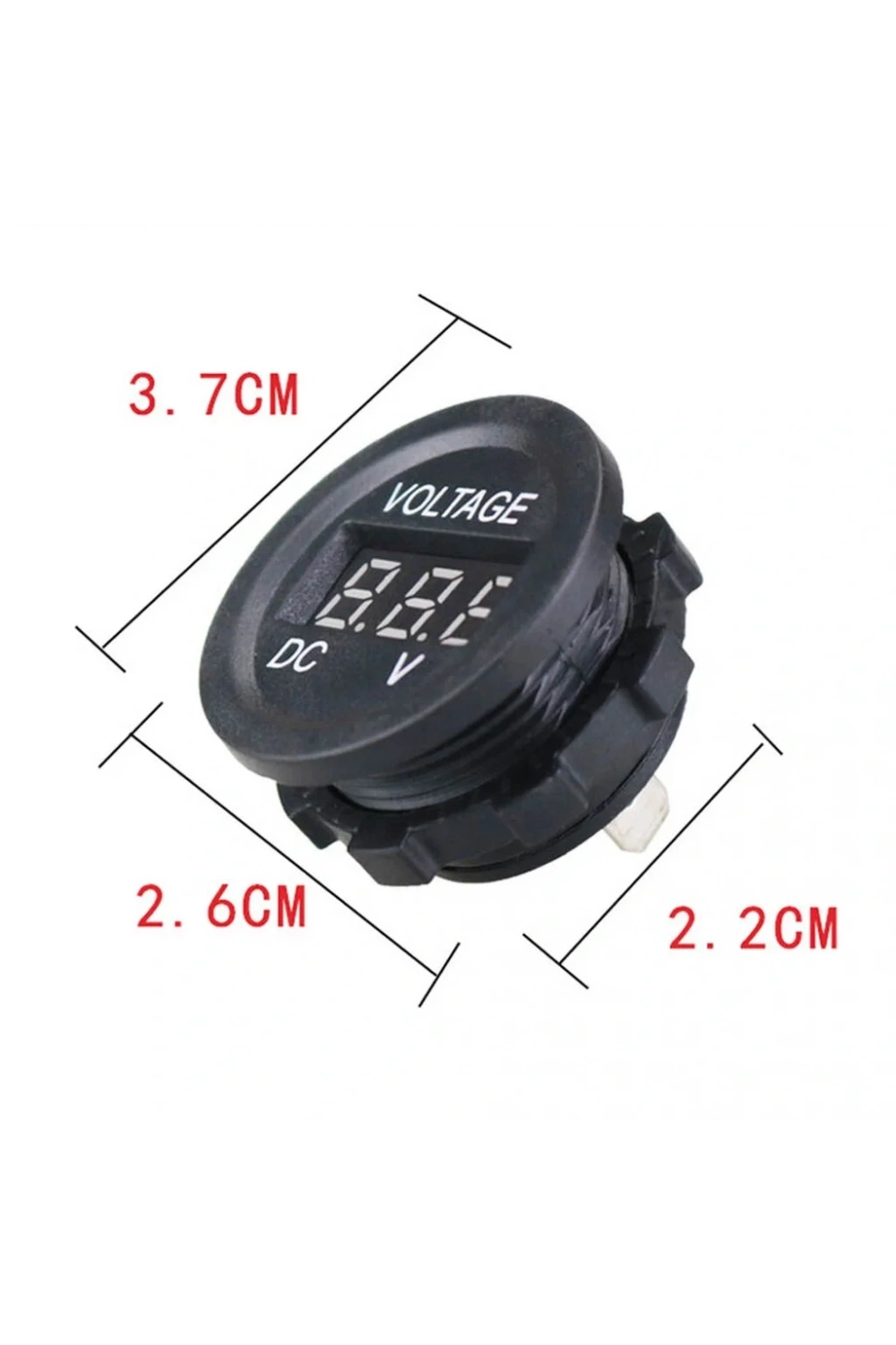 IC-230D Dijital Voltmetre Pano Tip 28mm 6-32V