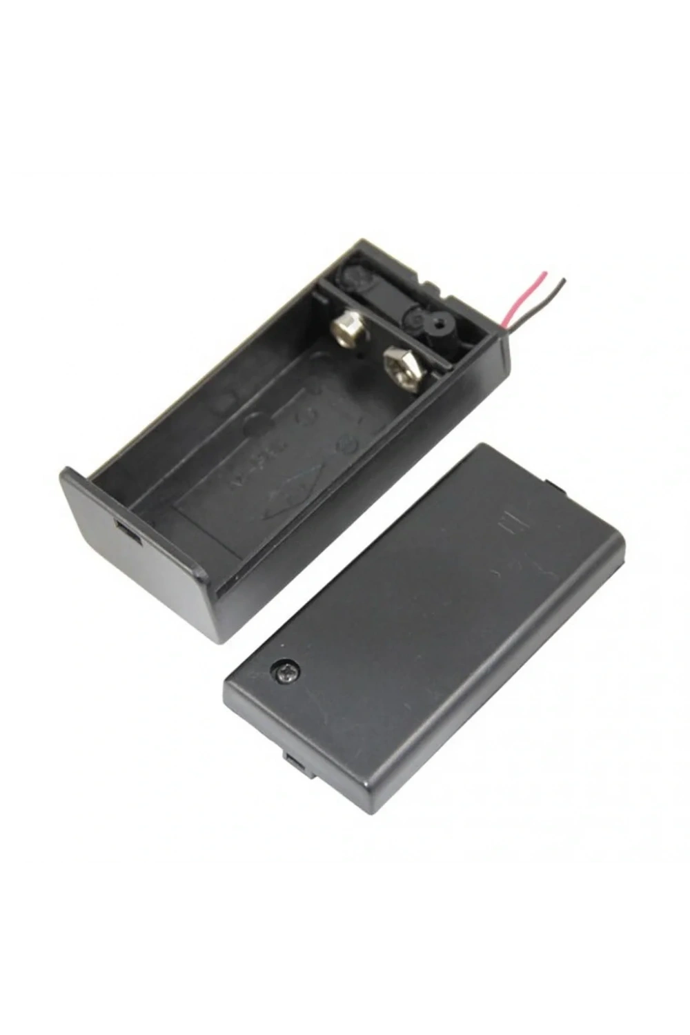 IC-233D 9V Pil Kutusu Kapaklı Switchli
