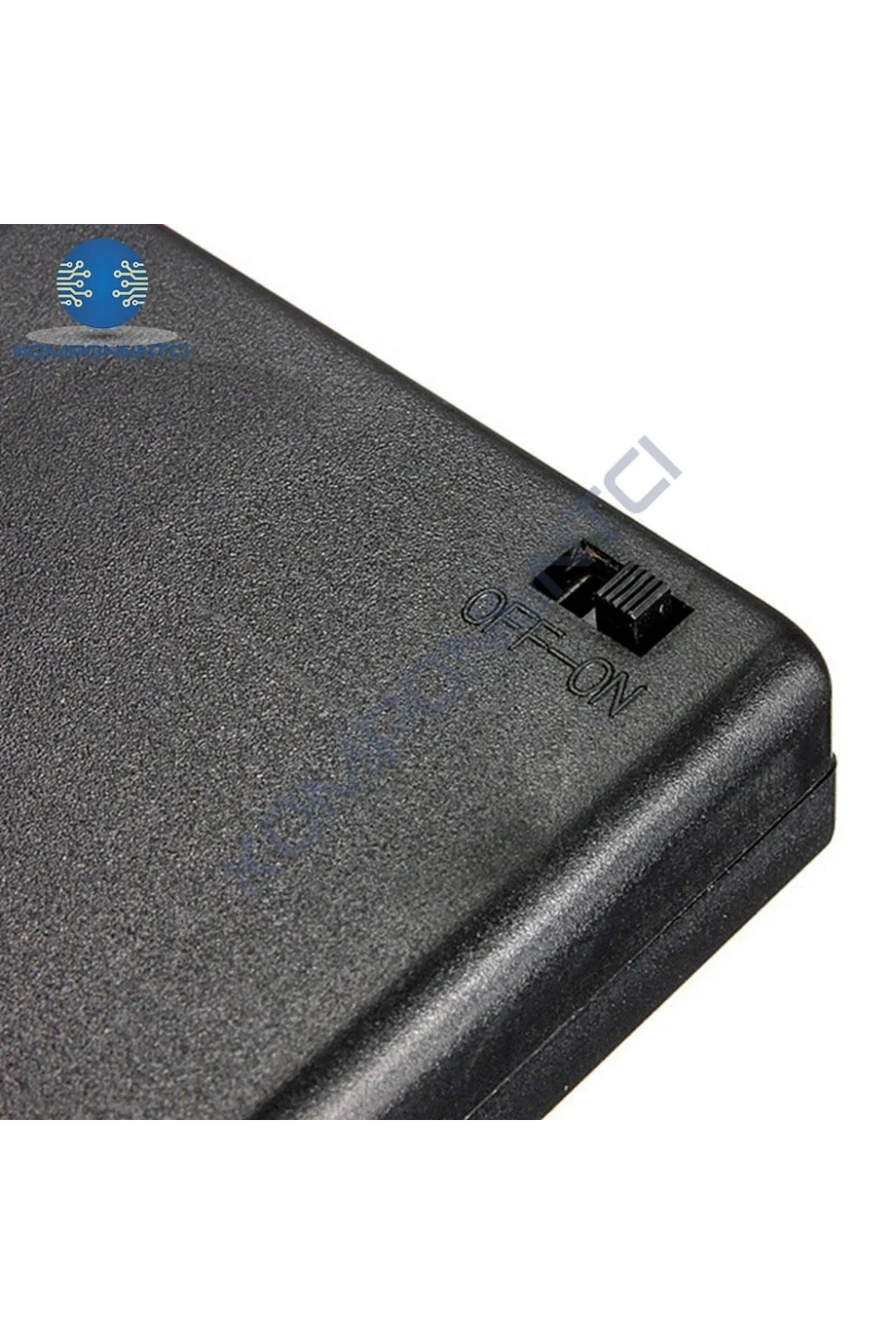 IC-233F AA Pil Yuvası 4lü Kapaklı Switchli