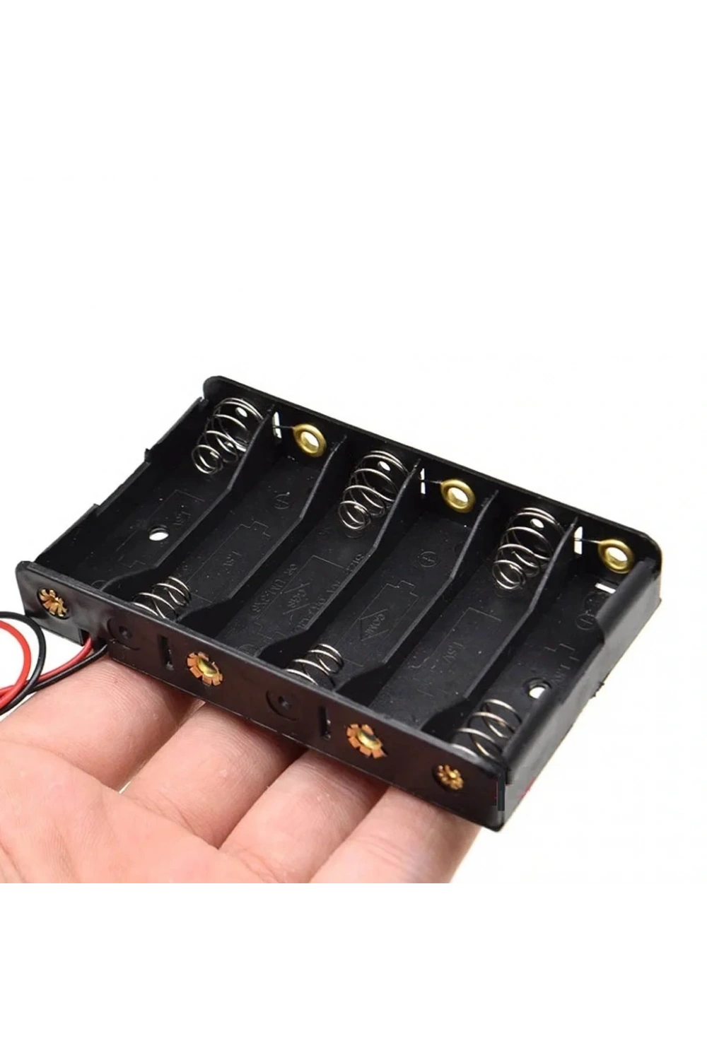 IC-234B AA Pil Yuvası 6lı Yan Yana