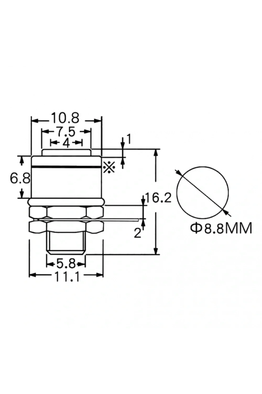 IC-240A Born Kelemens Küçük Boy Sarı