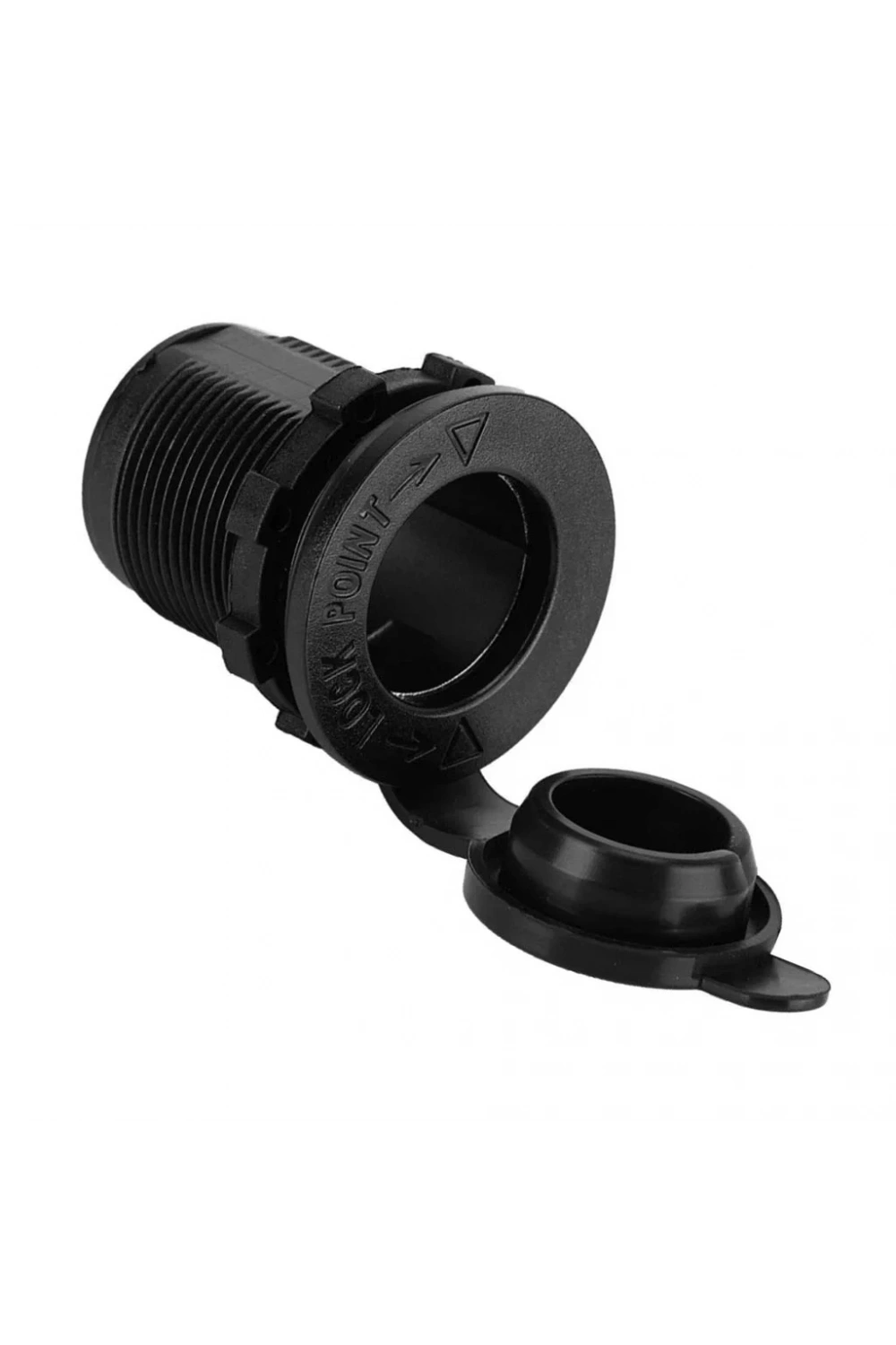 IC-246B-5 Araç Çakmaklık Soketi Dişi Pano Tip Ø30mm