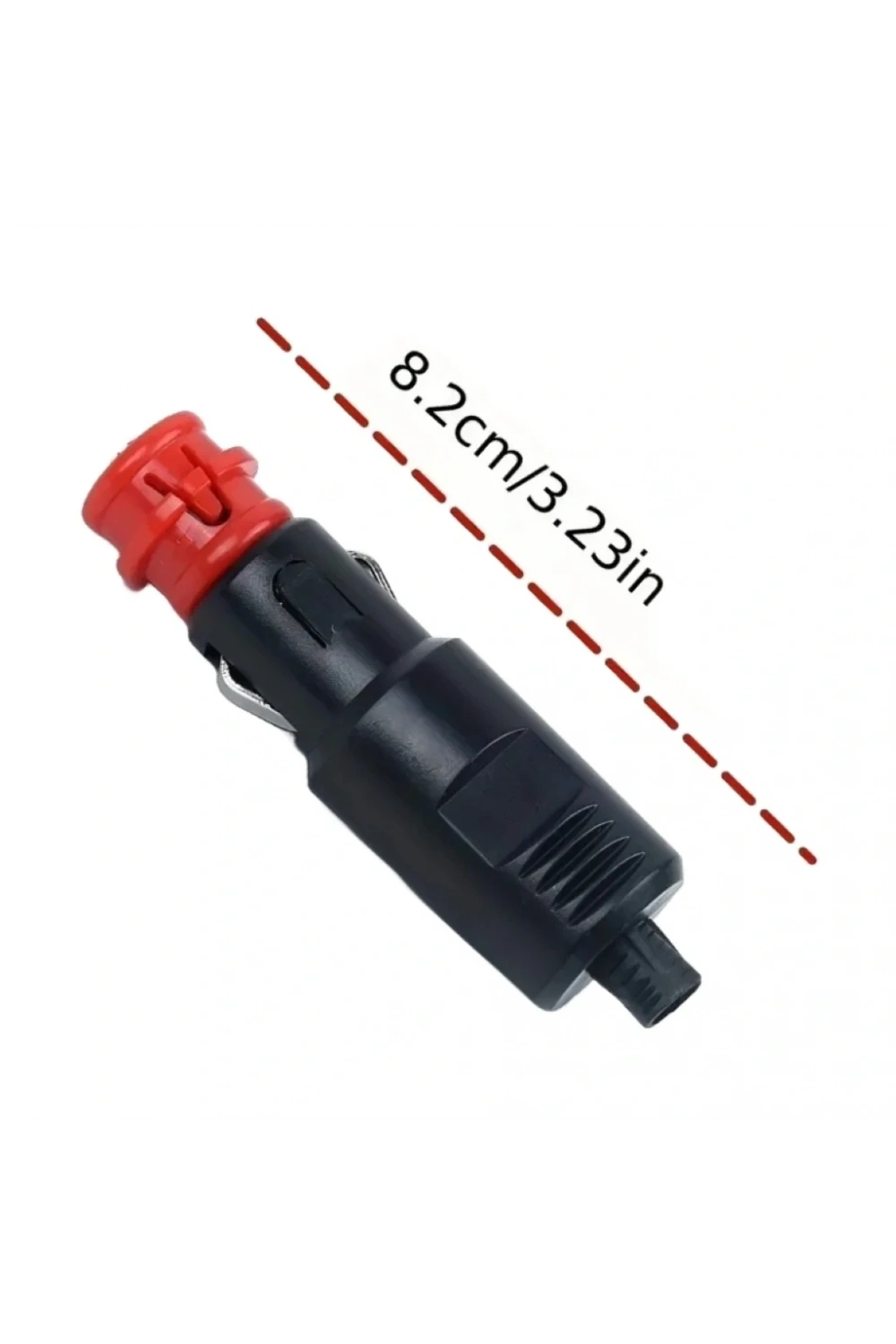 IC-246B-7 Çakmak Fişi Ledsiz Sigortalı - Avrupa Tipi