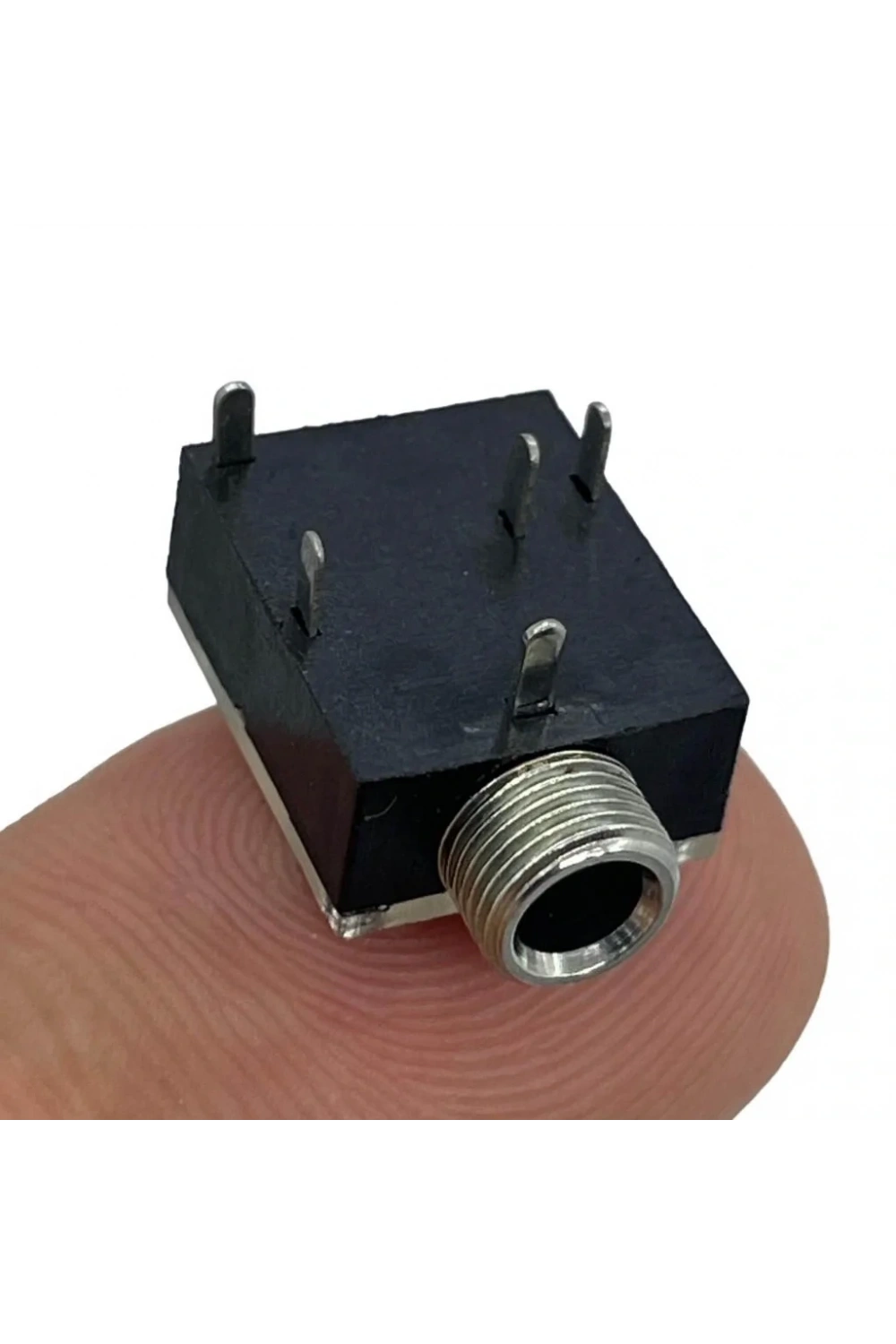 IC-259 Stereo Şase 3.5mm Jak Konnektör Somunlu