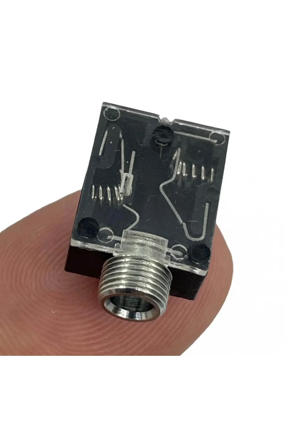 IC-259 Stereo Şase 3.5mm Jak Konnektör Somunlu