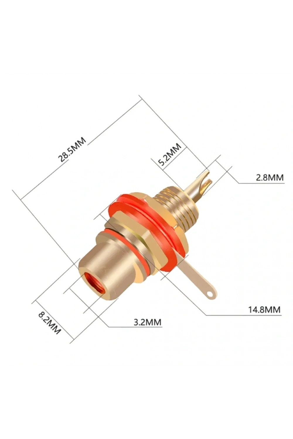 IC-261C Rca Gold Şase Siyah