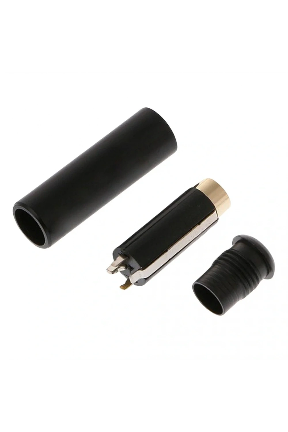 IC-261F 3.5mm Jak Dişi (4 Boğumlu) Kırmızı