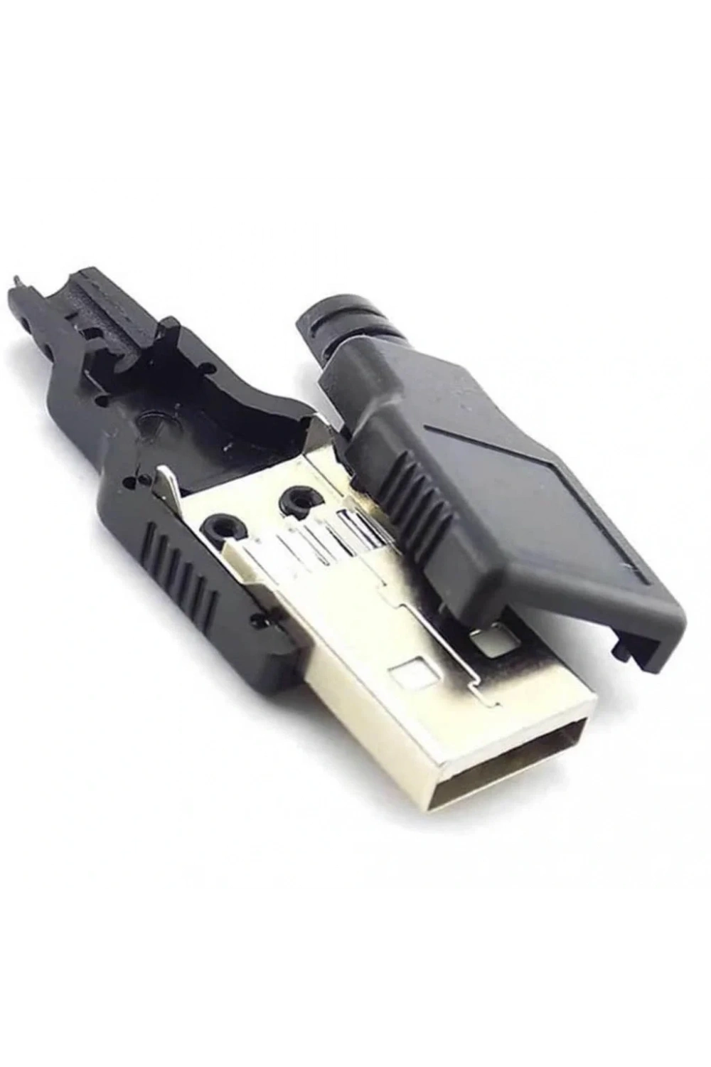 IC-264A USB A Tip Seyyar Kapaklı Erkek USB Soketi