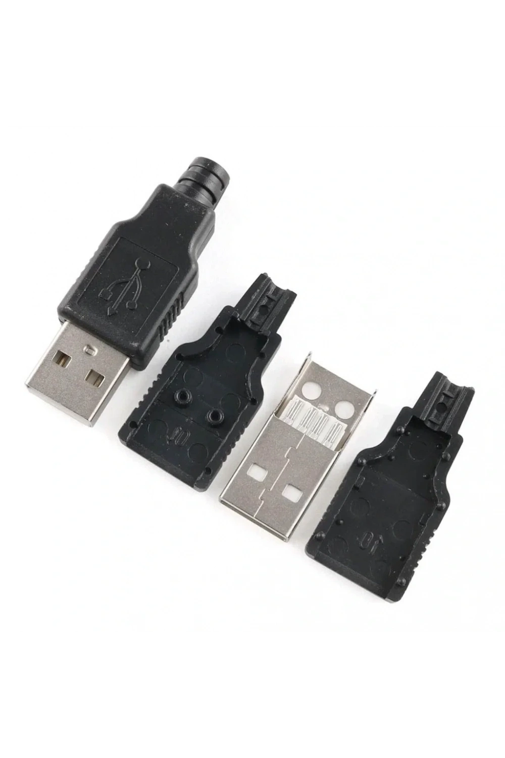 IC-264A USB A Tip Seyyar Kapaklı Erkek USB Soketi