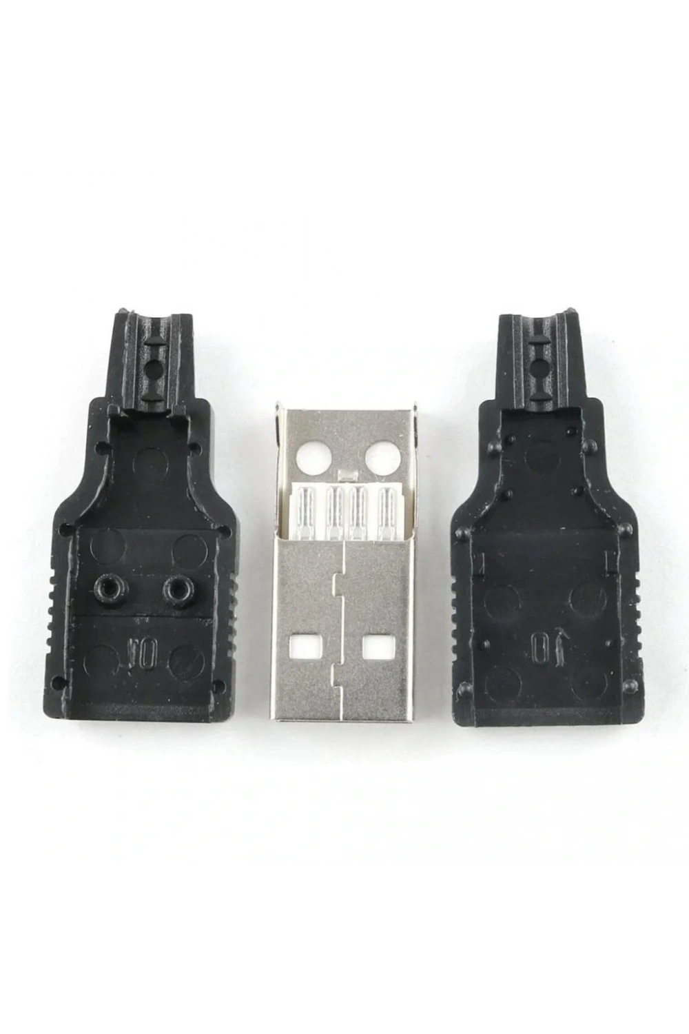IC-264A USB A Tip Seyyar Kapaklı Erkek USB Soketi