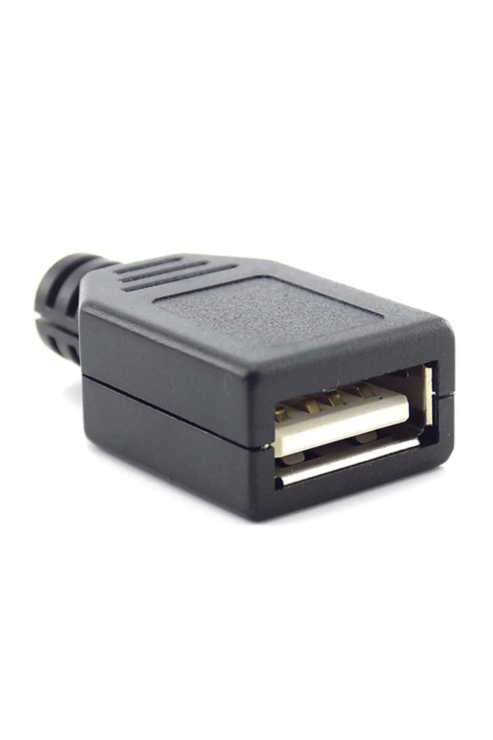 IC-265F USB A Tip Seyyar Kapaklı Dişi USB Soketi