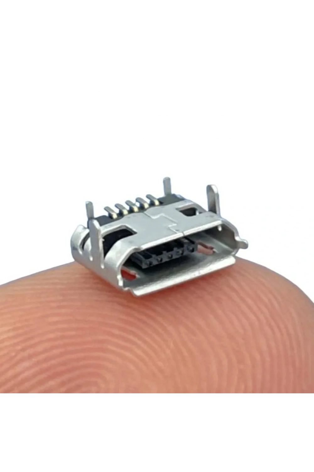 IC-266A-1 Micro USB Konnektör Mikro USB Soket 4 Şase 5 Pin