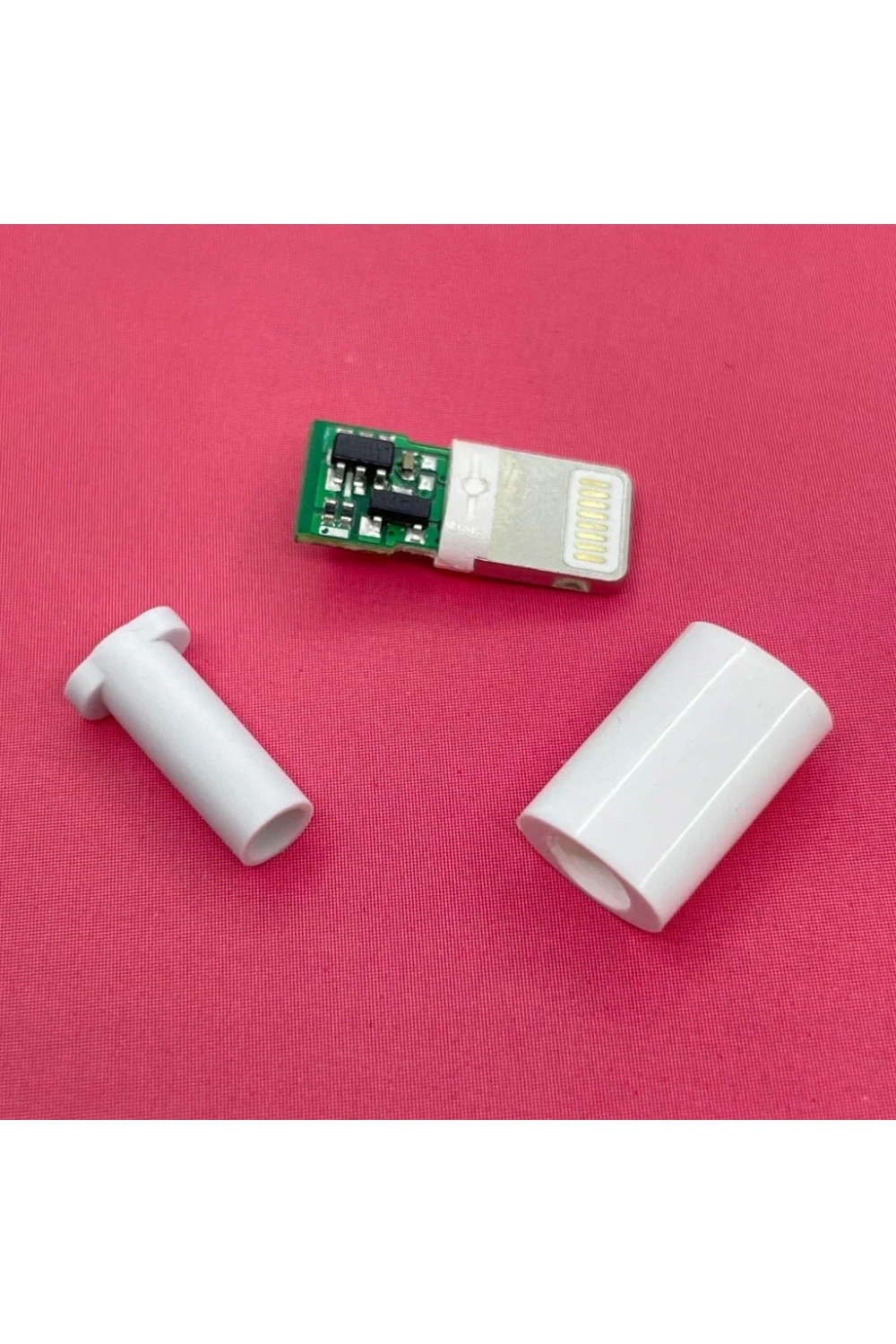 IC-266B-2 Erkek iphone Lightning Şarj Soketi Kablo Tipi Konnektör Seti