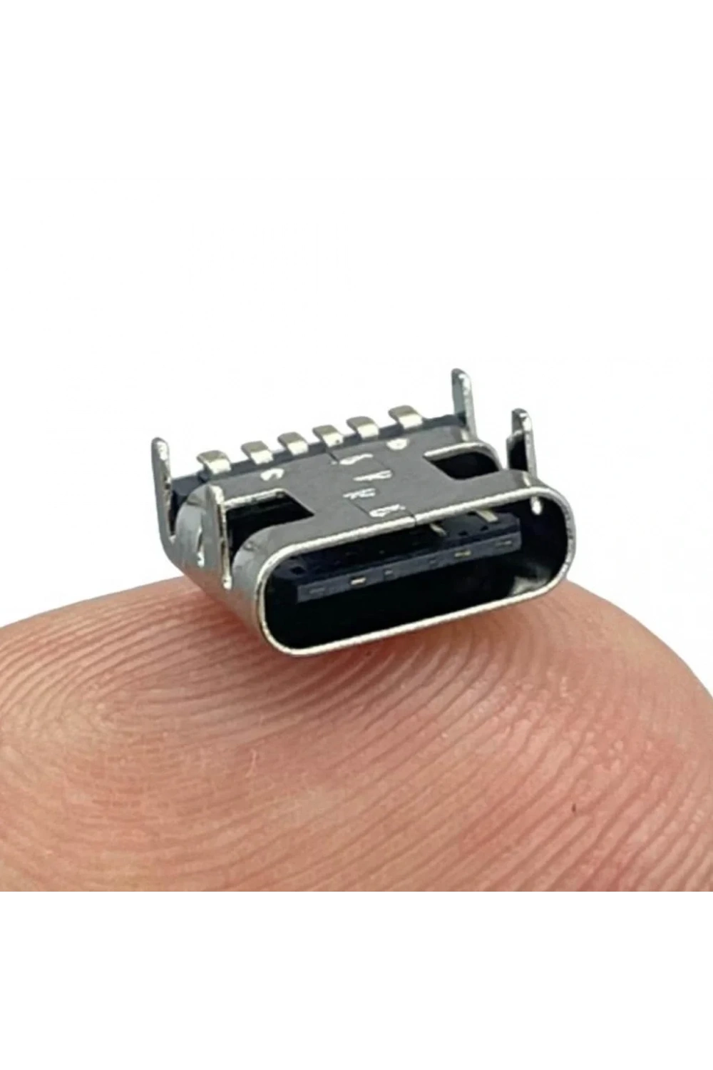 IC-266B-3 Dişi Type-C Soket USB-C Konnektör Şase 6 Pin