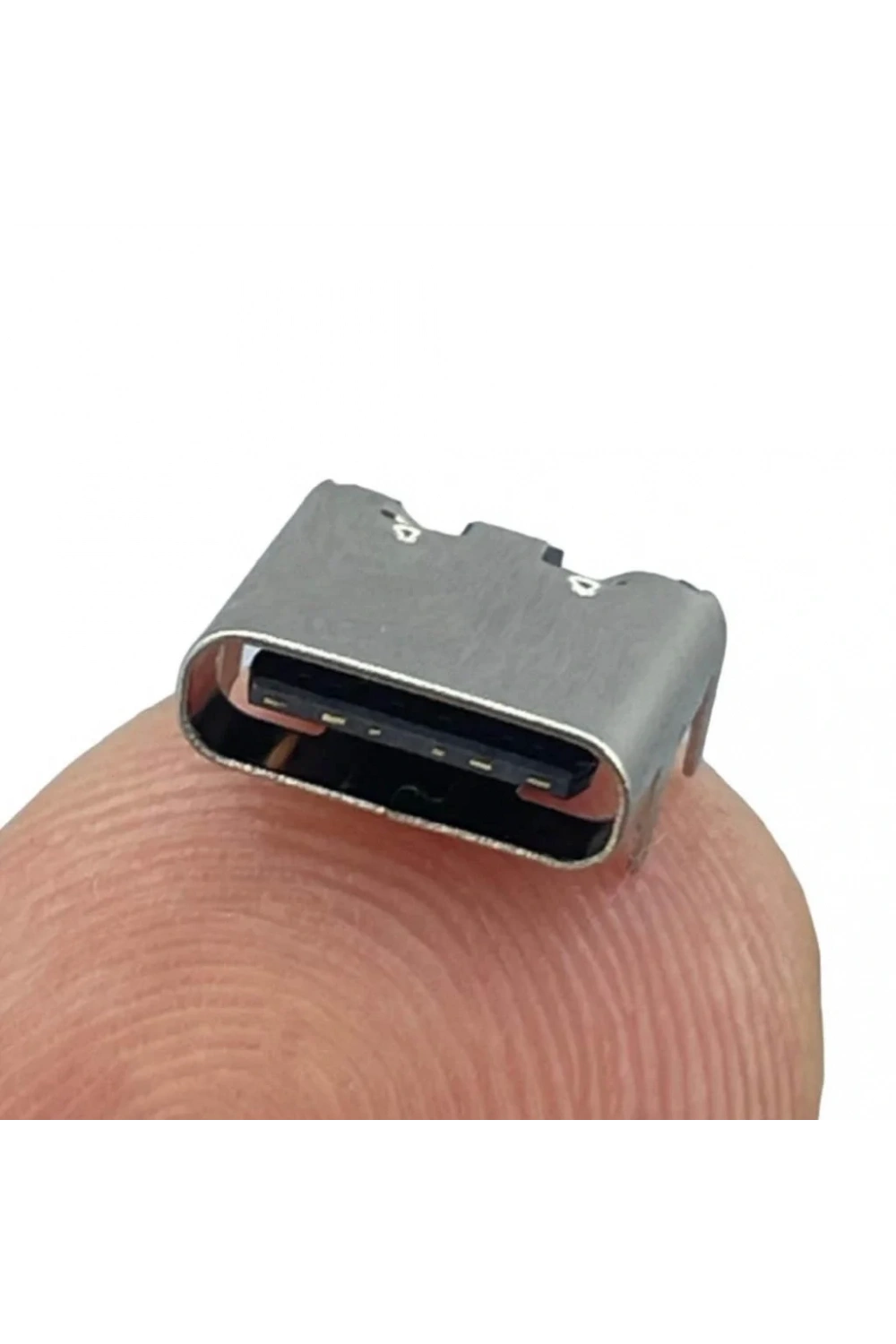IC-266B-3 Dişi Type-C Soket USB-C Konnektör Şase 6 Pin