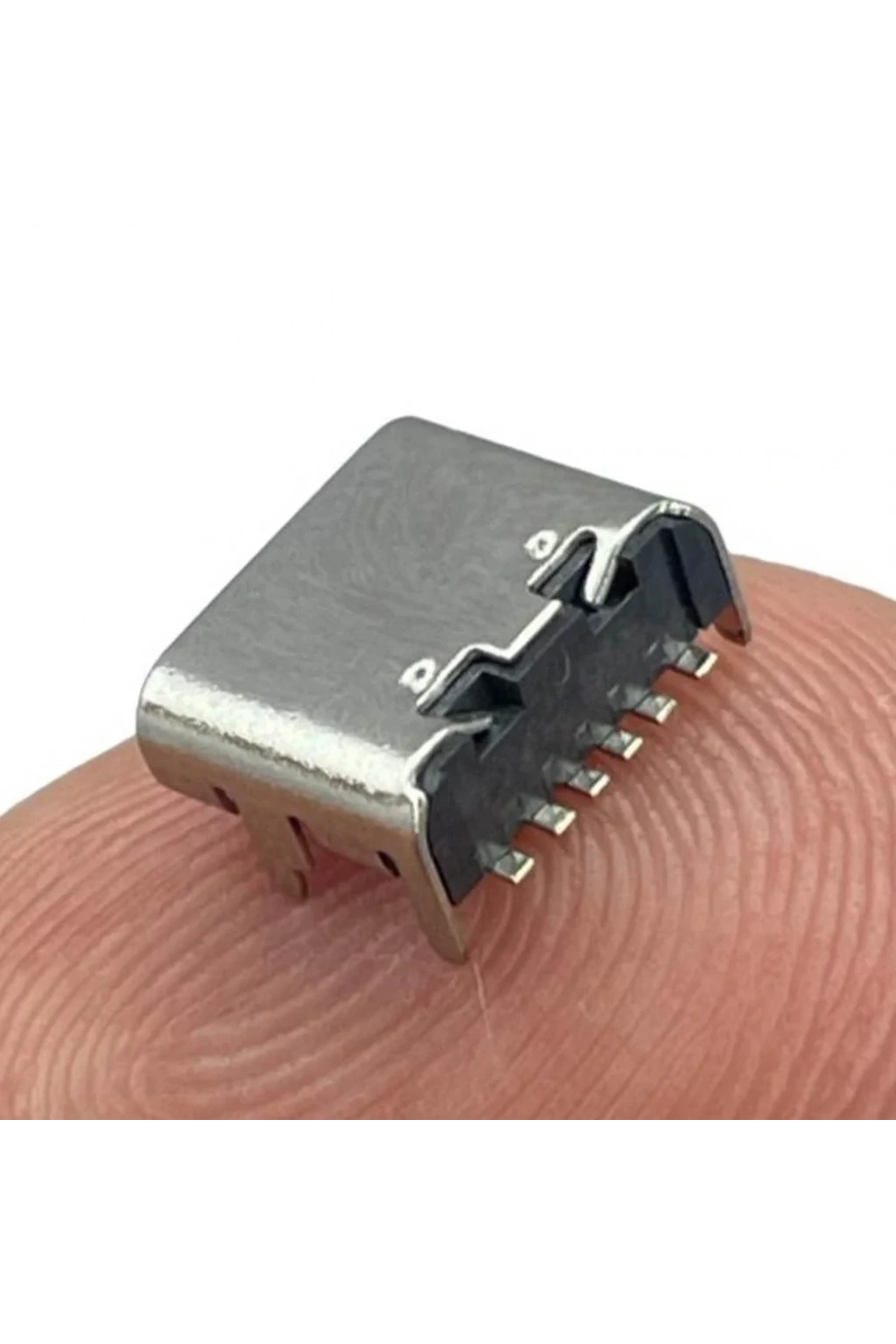 IC-266B-3 Dişi Type-C Soket USB-C Konnektör Şase 6 Pin