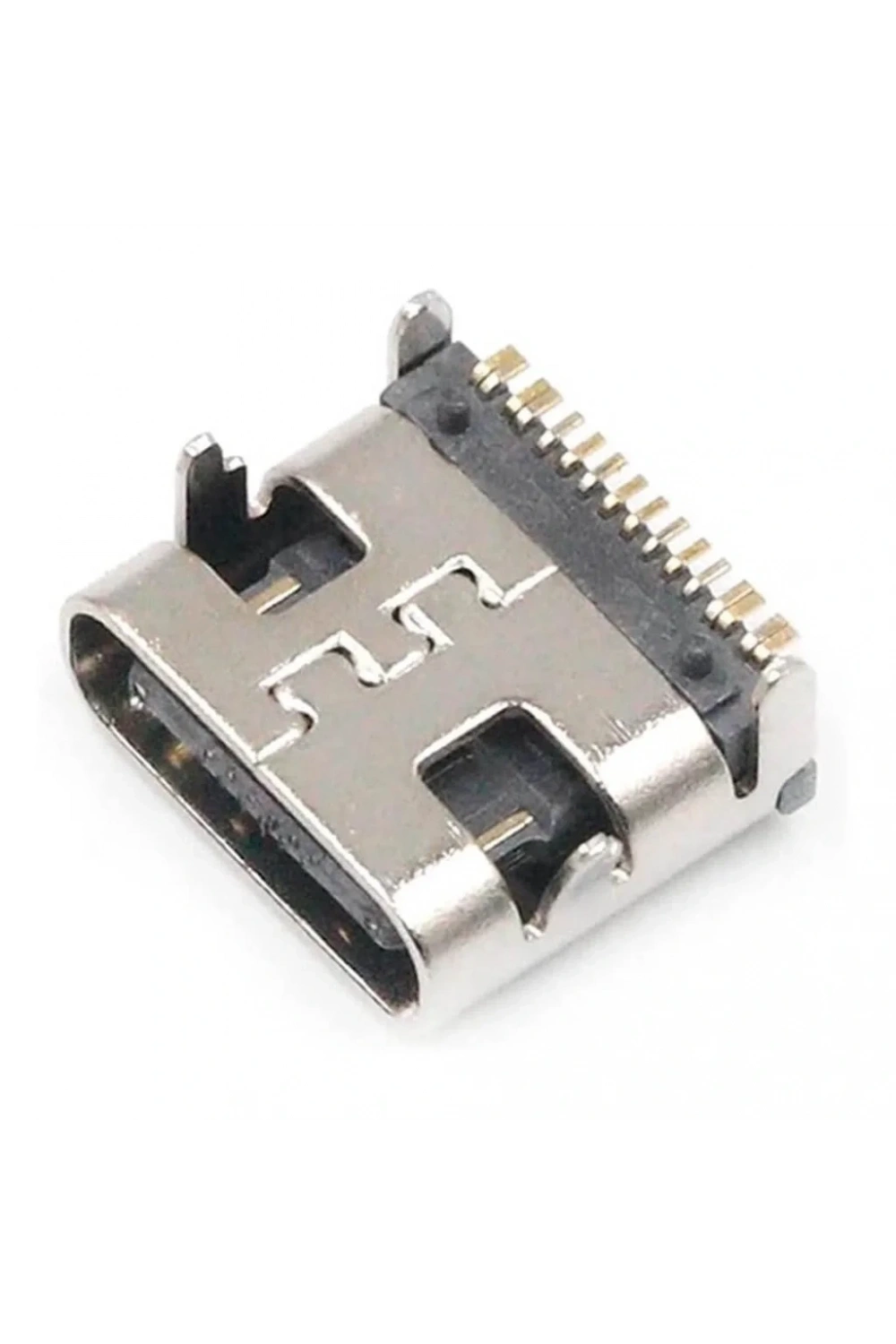 IC-266B-4 Dişi Type-C Soket USB-C Konnektör Şase 16 Pin