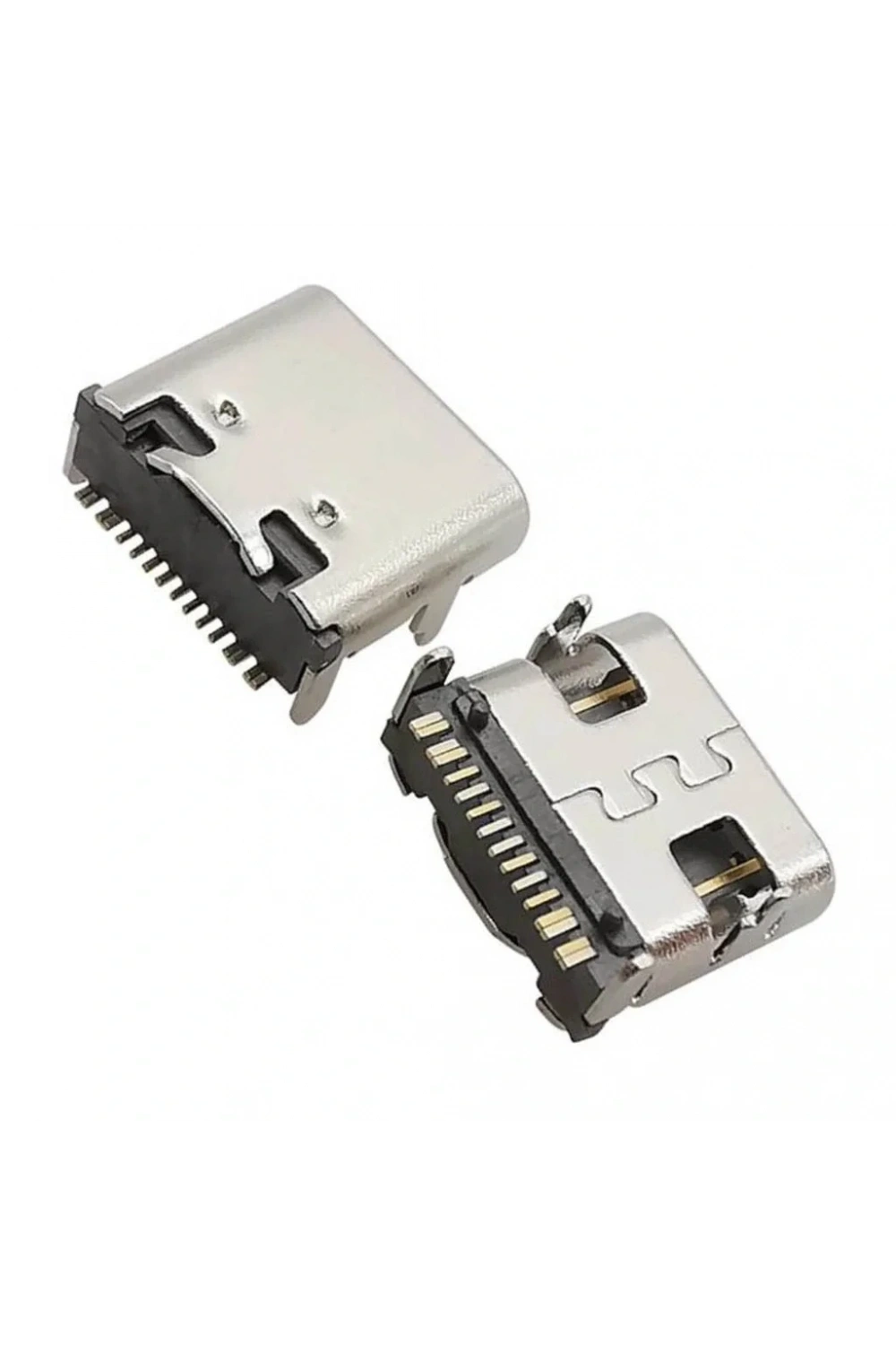 IC-266B-4 Dişi Type-C Soket USB-C Konnektör Şase 16 Pin