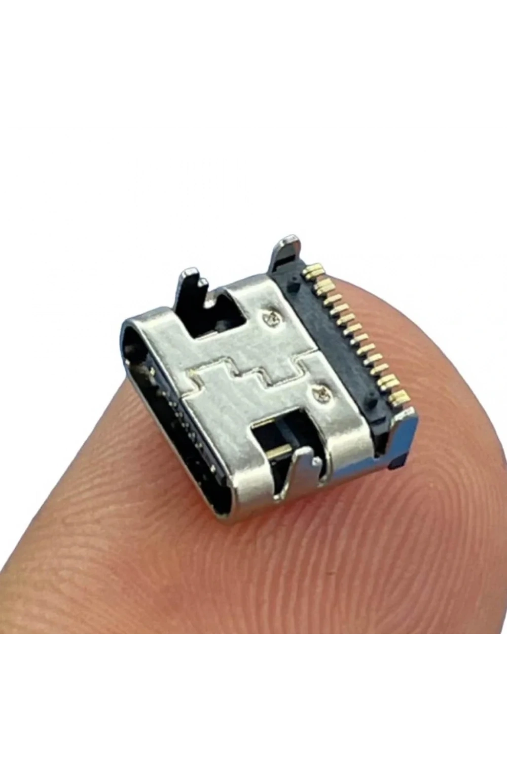 IC-266B-4 Dişi Type-C Soket USB-C Konnektör Şase 16 Pin