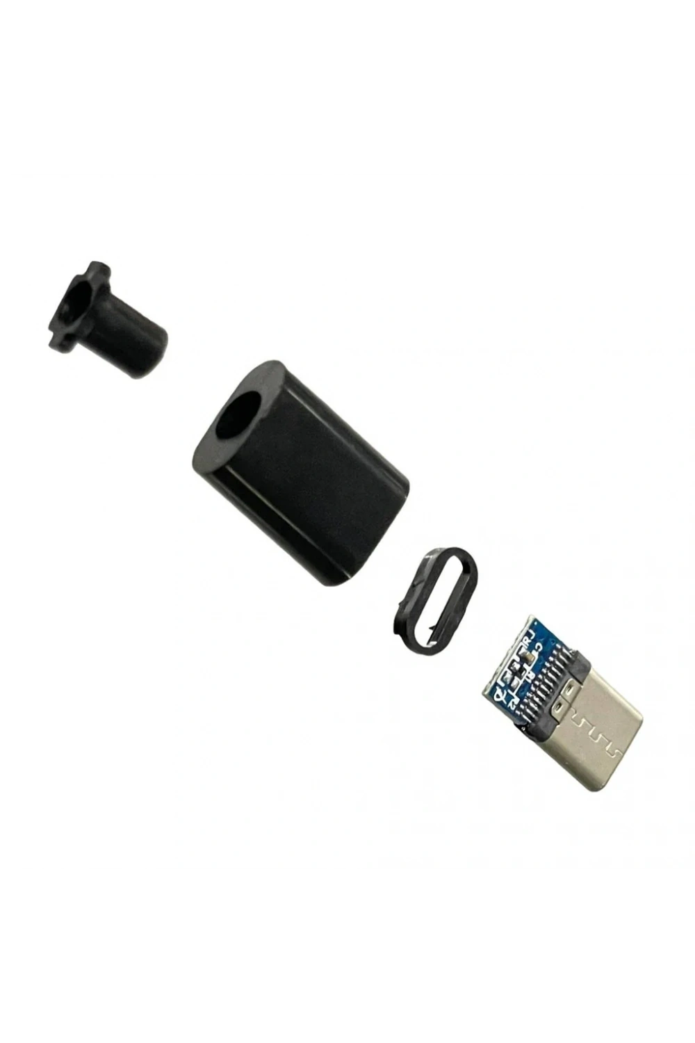 IC-266B1 Kapaklı Type-C Erkek Soket Type-C Konnektör