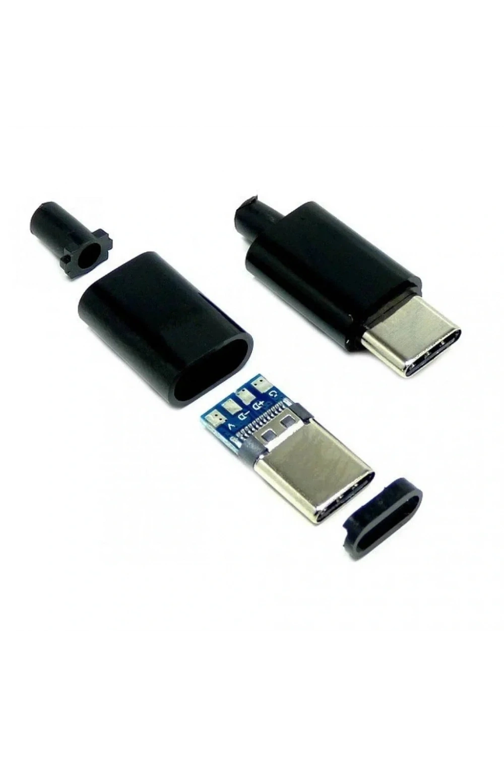IC-266B1 Kapaklı Type-C Erkek Soket Type-C Konnektör