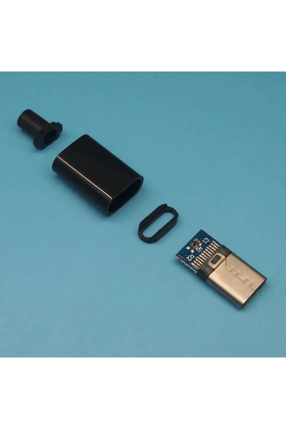 IC-266B1 Kapaklı Type-C Erkek Soket Type-C Konnektör