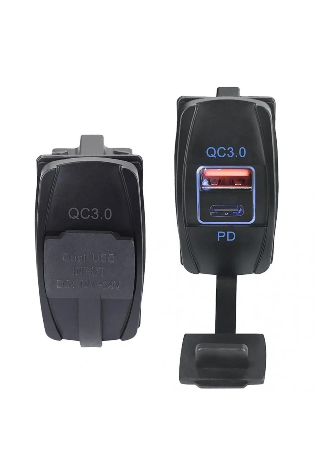 IC-266C-4 Marin Tip İkili USB 3.0 + Type-C Şarj Soketi