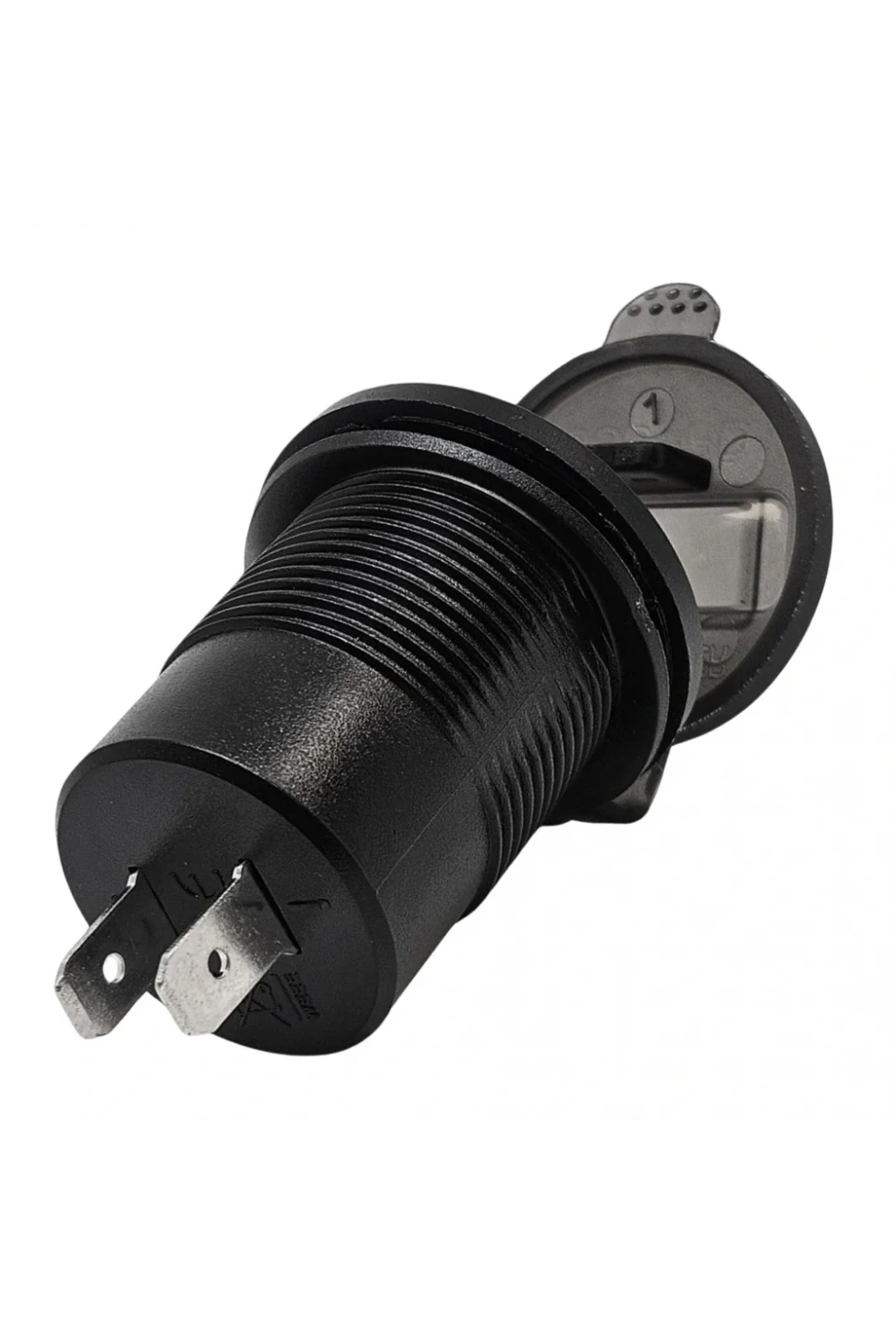 IC-266D-6 Pano Tip Voltmetreli 2li Usb 3.0 + Type-C Butonlu