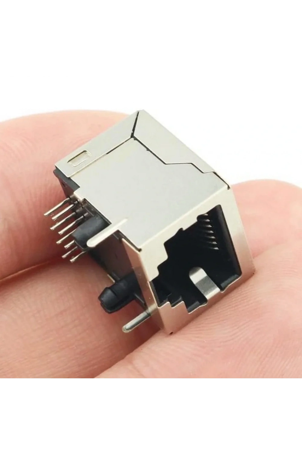 IC-266H-5 RJ45 Şase PCB Ucu 90° RJ45 Konektör