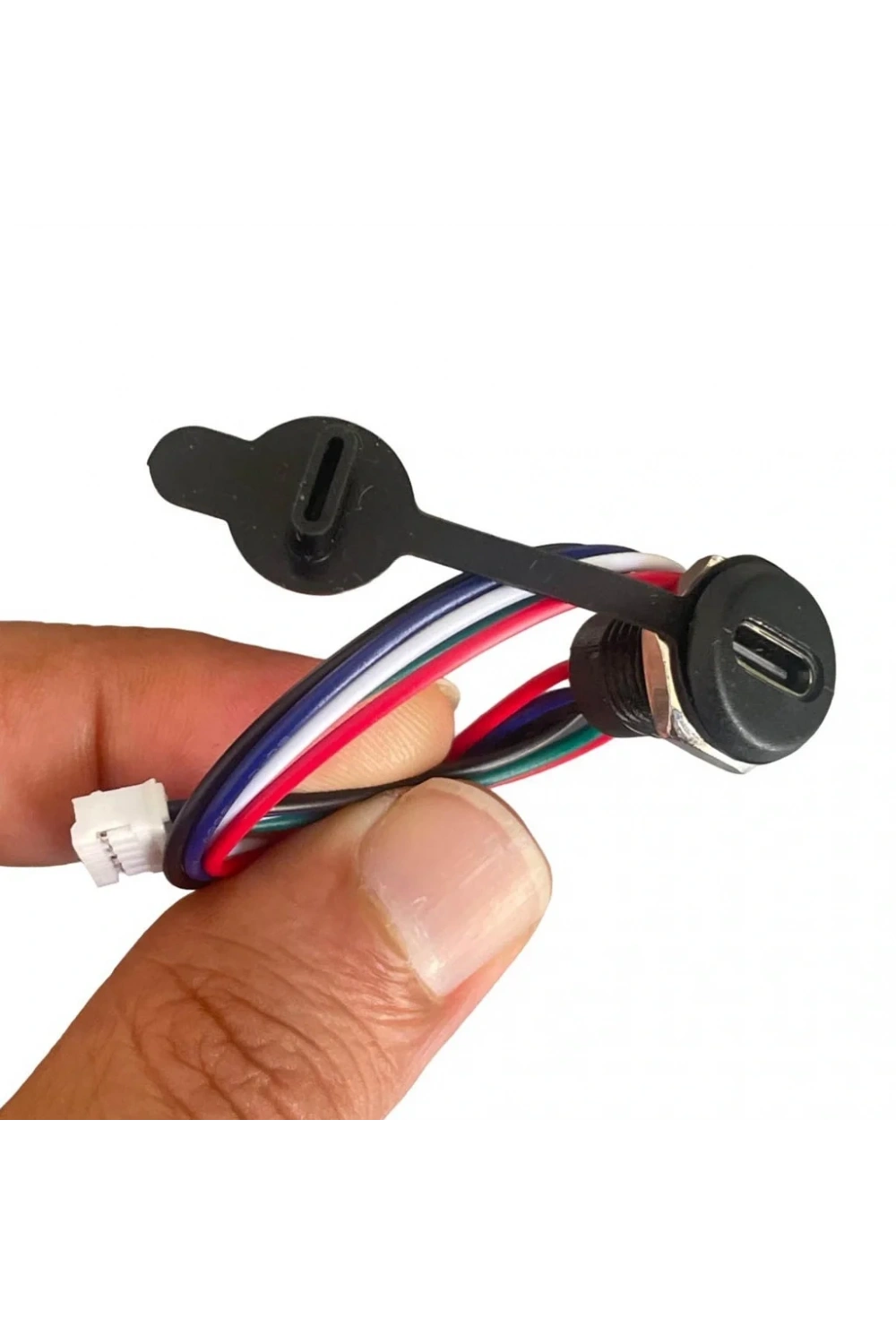 IC-266T-2 Pano Tip Type-C Şase Dişi Soket 5P ( Şarj + Data )