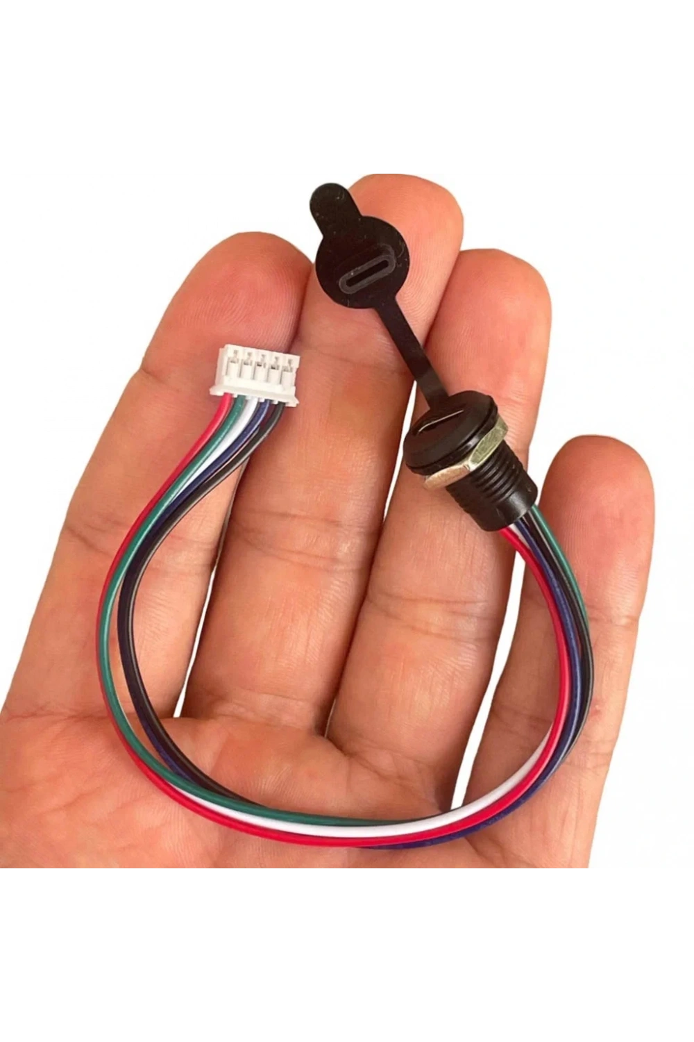 IC-266T-2 Pano Tip Type-C Şase Dişi Soket 5P ( Şarj + Data )