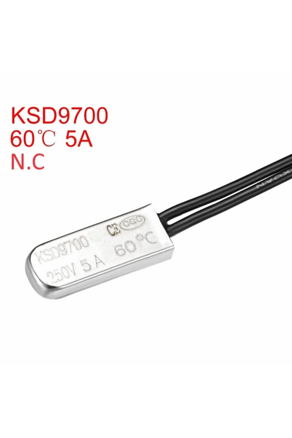 IC-270 Termostat Kablolu Tip Normalde Kapalı KSD9700 NC 5A 60C