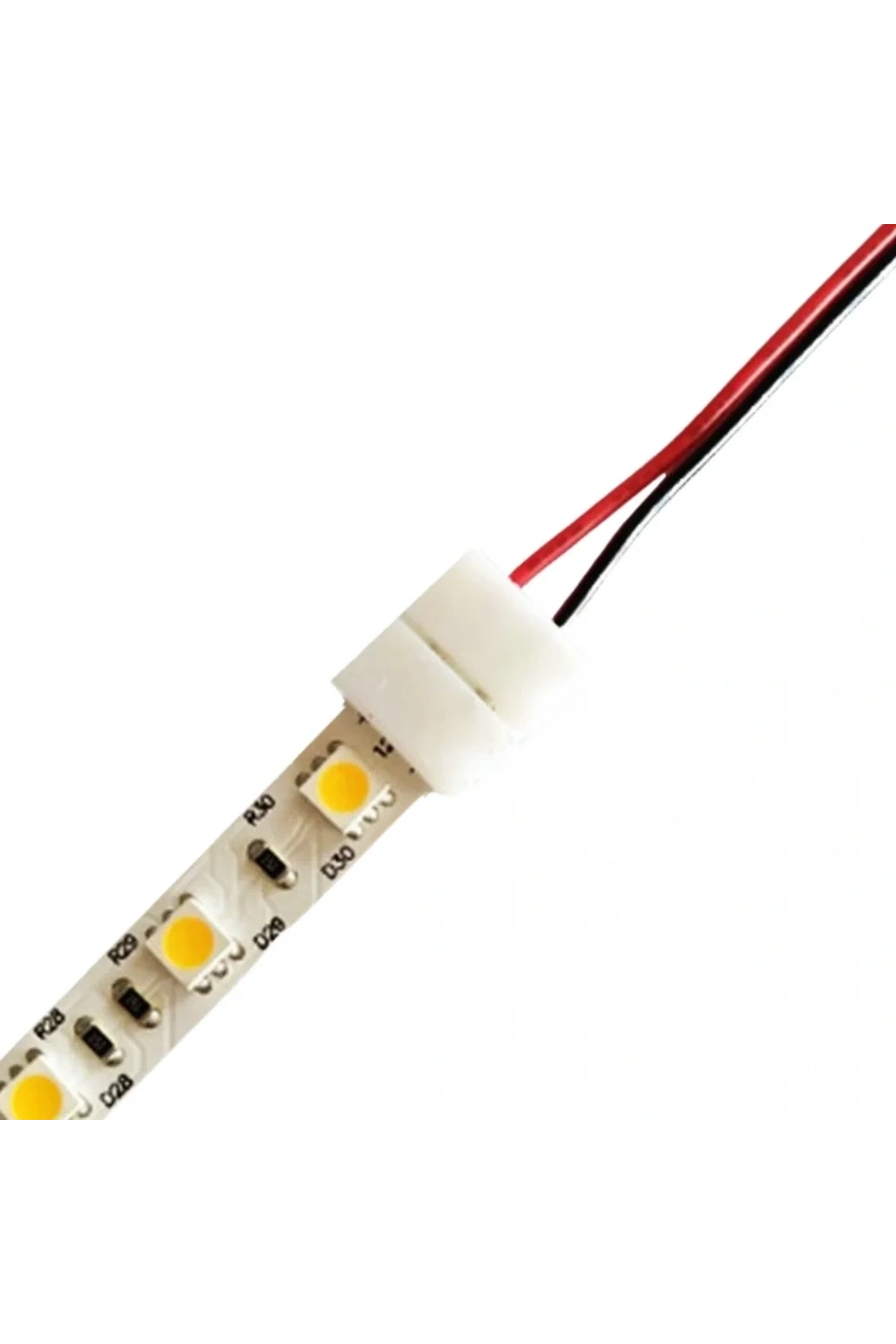 IC-272E-1 Kablolu Şerit Led Konektörü 2P 15cm