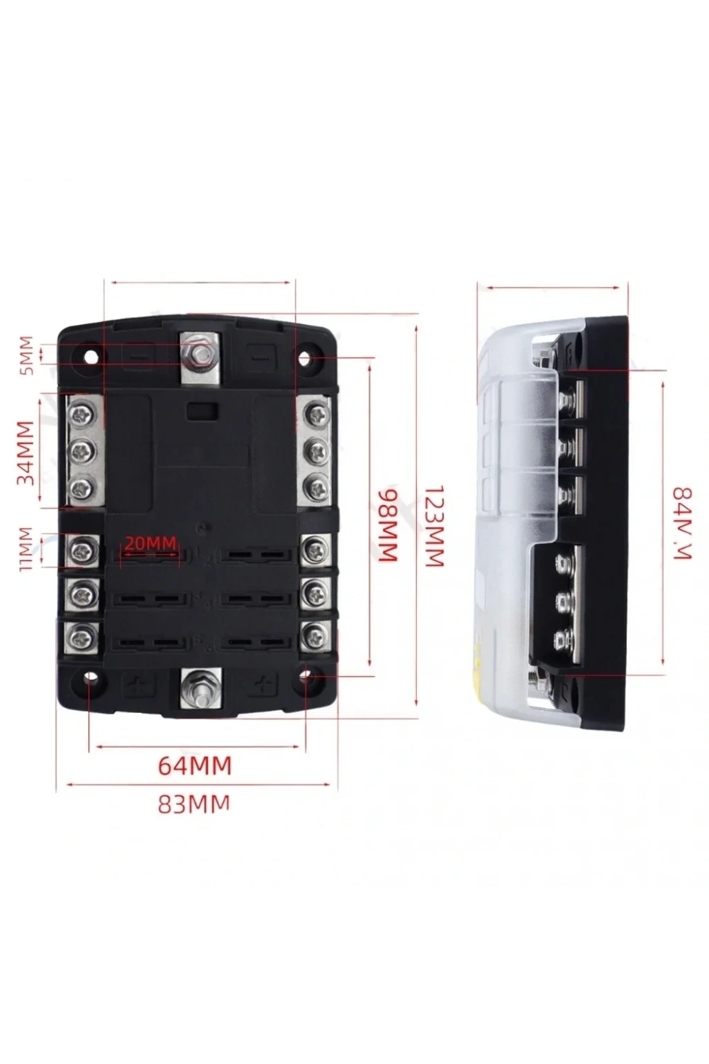 IC-276C-6 Sigorta Bloğu 6lı