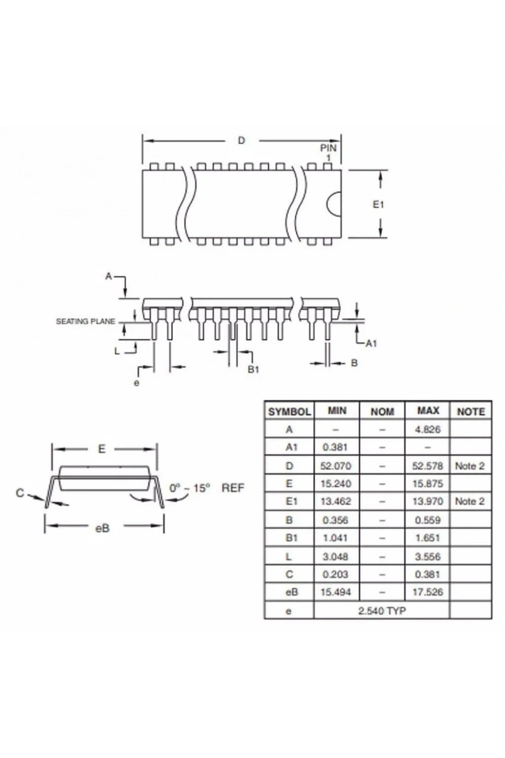 ICL7106 Analog Dijital Çevirici Entegresi Dip-40