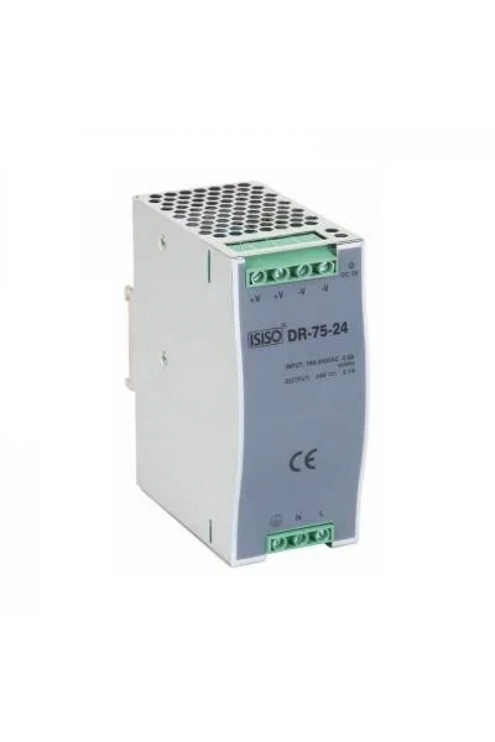 IDR-75-24 - 75W 24VDC 3.2A Raya Montajlı Güç Kaynağı