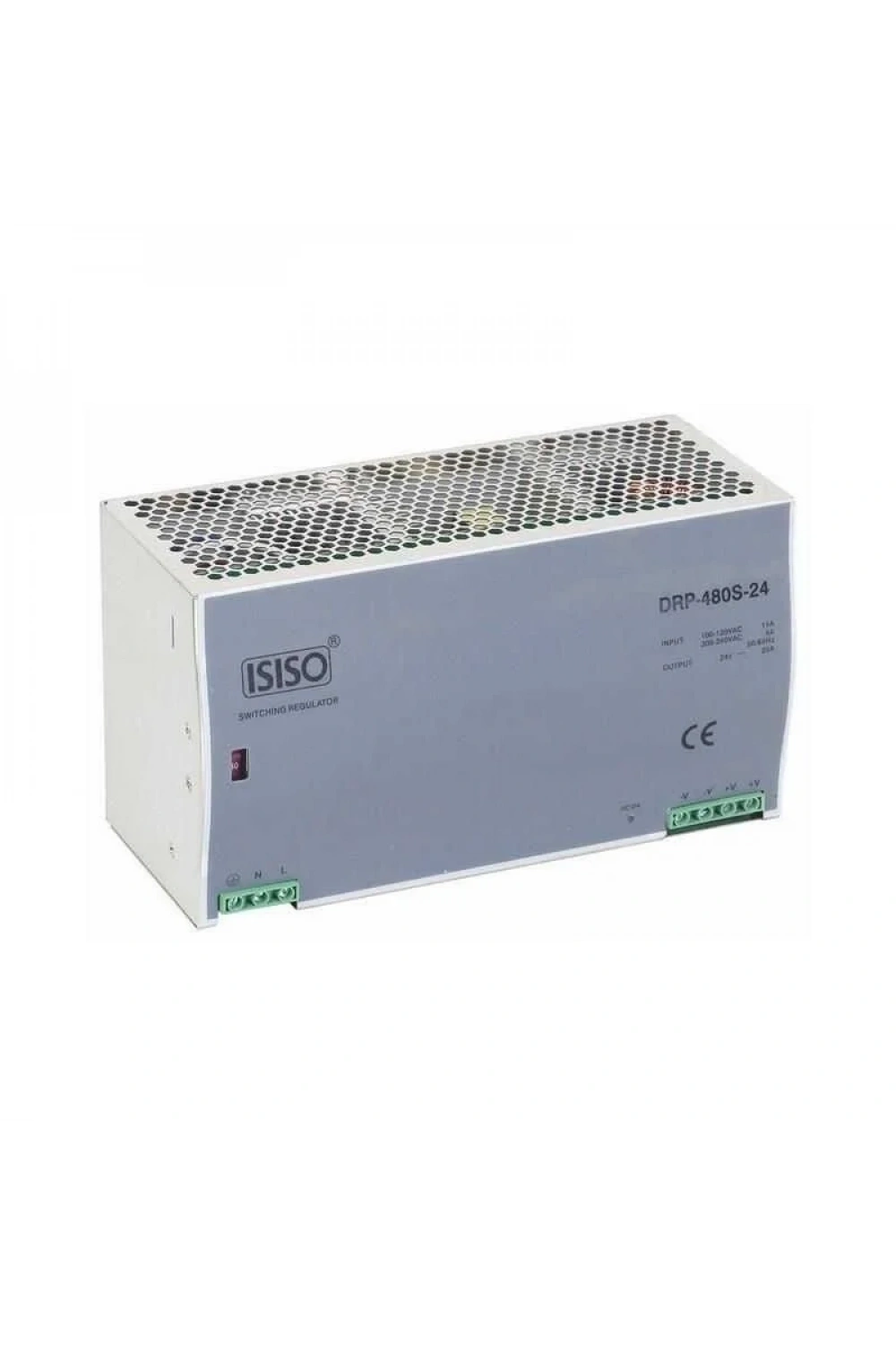 IDRT-480-24 - 480W 24VDC 20A Raya Montajlı Güç Kaynağı