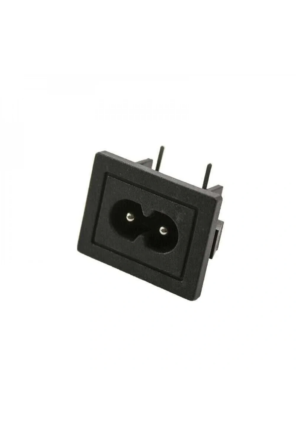 IEC320 C8 Erkek Power Soketi 90 Derece