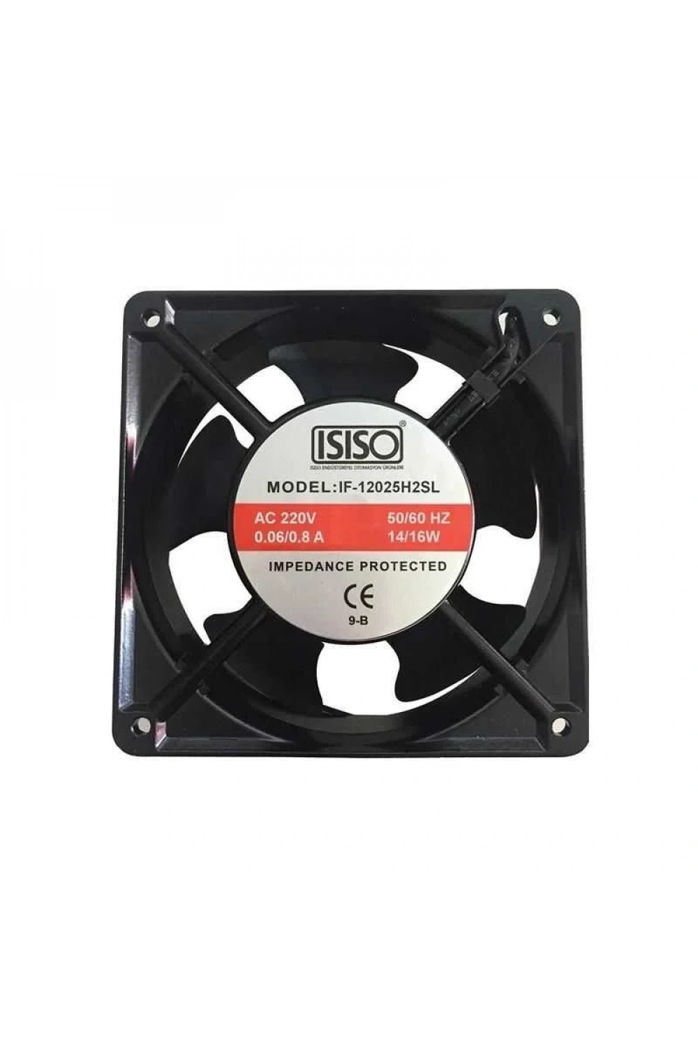 IF-12025H2SL 220VAC Metal Fan 120x120x25mm