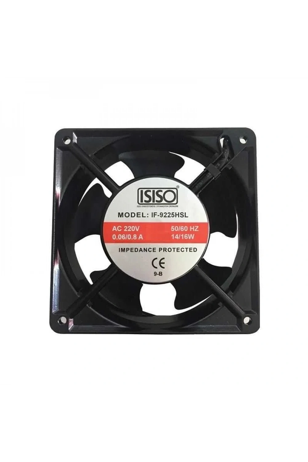 IF-9225HSL 220VAC Metal Fan 92x92x25mm